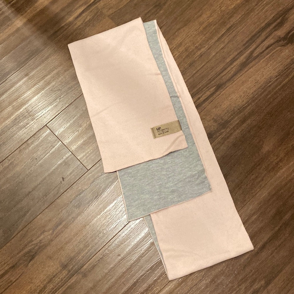 Cozy Pink/Gray Gap Scarf - Very Soft!!